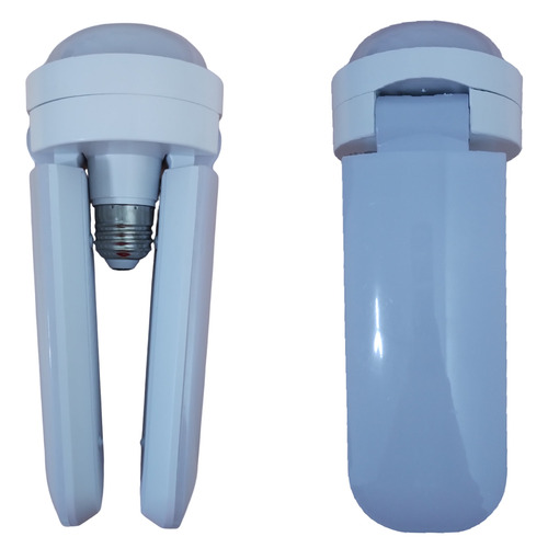 Foco Led Diseño Plegable 2 Aspas Potencia 28w Luz Fria