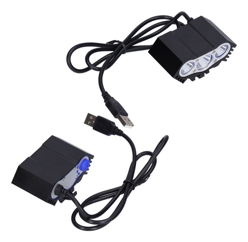 Bicicleta De Montaña Delantera De Alta Luminosidad De 3 Led