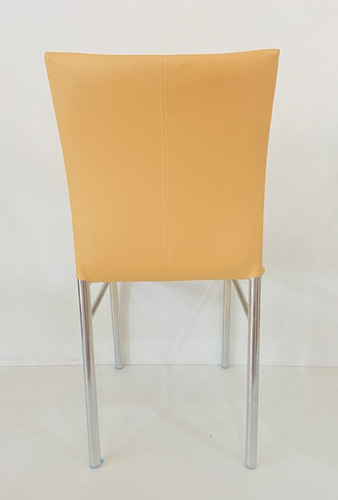 Imagen 3 de 6 de Silla Caño Tapizado En Cuerina Varios Modelo Caño Pintado