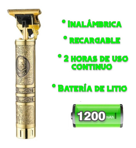 Imagen 2 de 10 de Maquina Patillera Barberia Profesional Kemei Km-228 Recargab