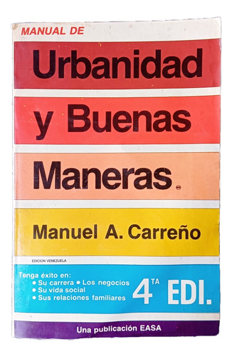 Manual Urbanidad Y Buenas Manerasmanuel Carreño