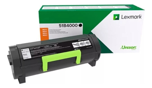Toner Lexmark 51b4000 Negro Origin Ms317 Mx417 Ms517 Ms417 C