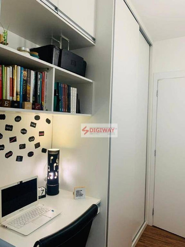 Imagem 8 de 30 de Lindo Apartamento, Com Varanda Gourmet E Lazer Total. - Ap2206