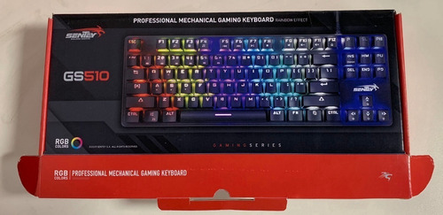 Imagen 7 de 8 de Teclado Mecanico Gamer Sentey Rainbow Switch Outemu Red