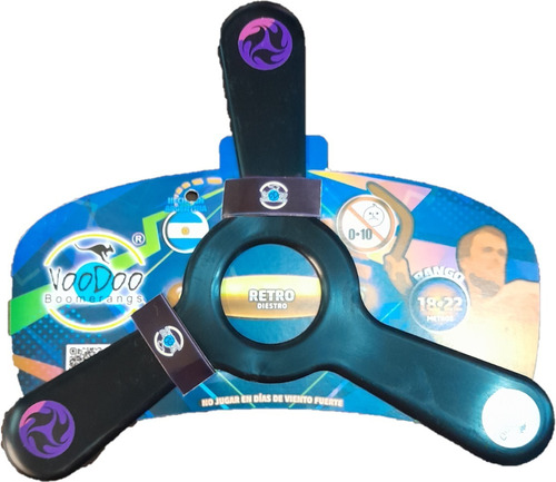 Boomerang Bumerang Voodoo Retro 18 - 22 Mts Plastico Niños