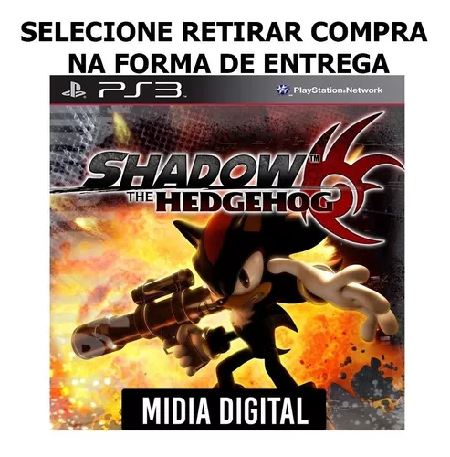 Jogo Shadow the Hedgehog - PS2 PAL (Europeu) Original - Sega - Jogos de  Plataforma - Magazine Luiza