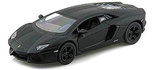 Auto A Escala Lamborghini Matt Black Aventador Lp 700-4 1:38