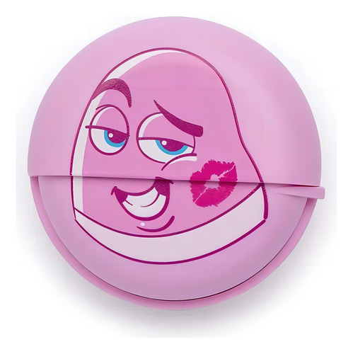 Fone De Ouvido Beijo Fini Intra-auricular Com Fio 1m Letron Cor Rosa