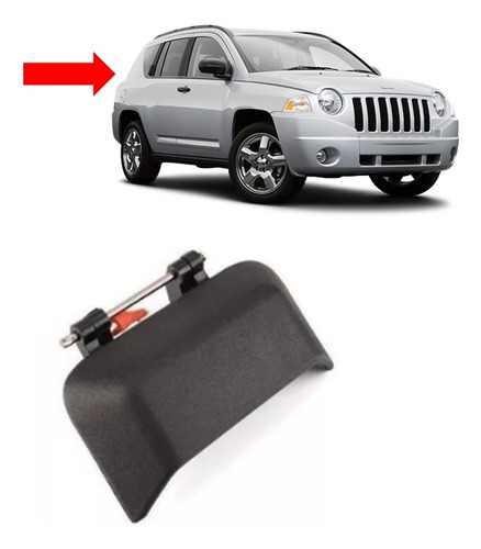 Manilla Exterior Tras Derecha Para Jeep Compass 2007/2016