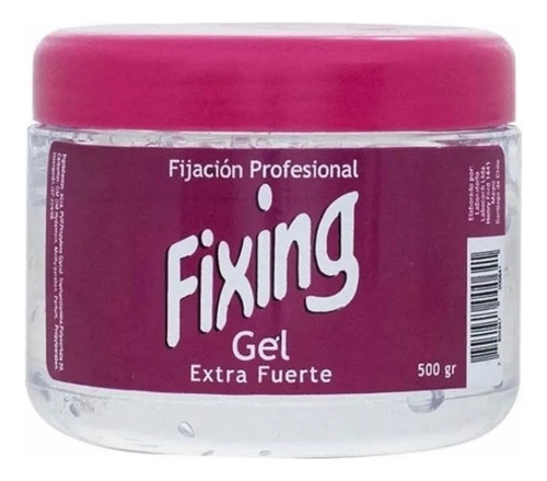 Gel De Peinar Fijador Extra Fuerte 500g Fixing