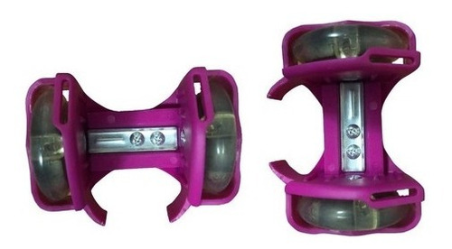 Imagen 2 de 4 de Patines Ajustable Flashing Rollers Con Luz Led Ruedas Zapato
