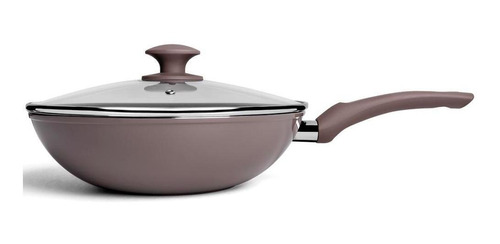 Wok Brinox C/ Fundo De Indução Optima 3,4l 4,5mm Camurça