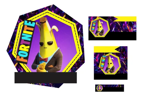 comprar Agente Banano Etiqueta Escolar Kit Imprimible 