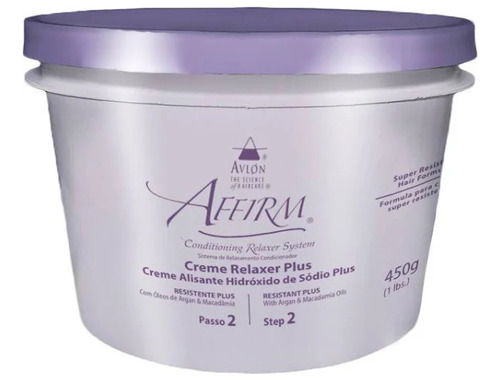 Affirm Hidróxido De Sódio Resistent Plus 450g Avlon