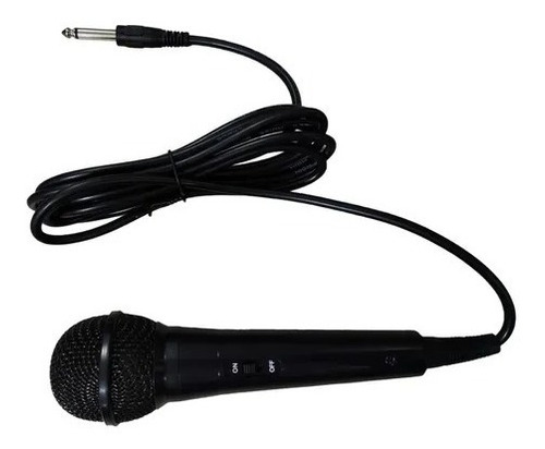 Microfono Karaoke Cardioide Dinamico Alambrico Cable 