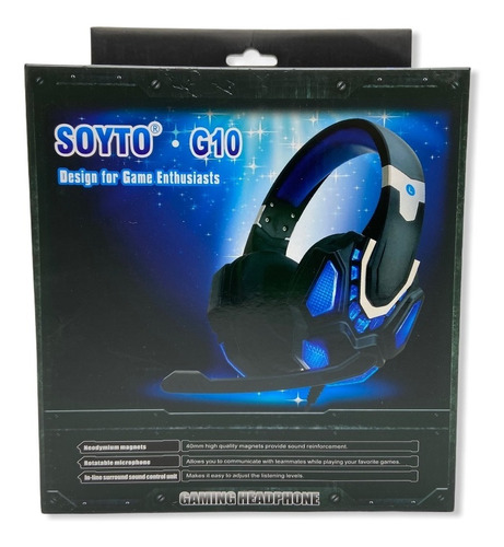 Audífonos Soyto G10 Gaming