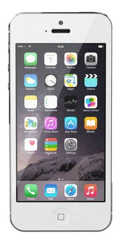  iPhone 5 16 GB  blanco y plata