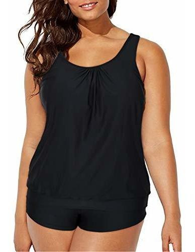 Conjunto Tankini Yonique Plus Size.