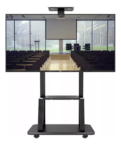 Soporte Pedestal Ruedas 32 A 70/max 50kg Tv Móvil Eventos   