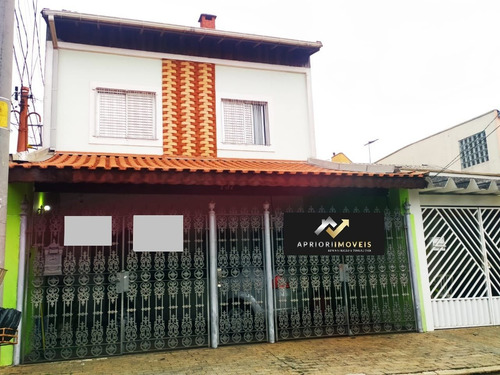 Imagem 1 de 14 de Sobrado À Venda, 128 M² Por R$ 590.000,00 - Campestre - Santo André/sp - So1191