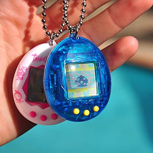 Juego Electrónico Tamagotchi, Azul Translúcido