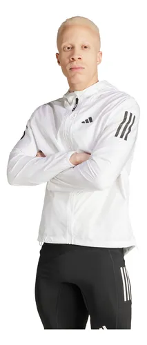Chaqueta adidas Running Own The Run Hombre Blanco Ik7433