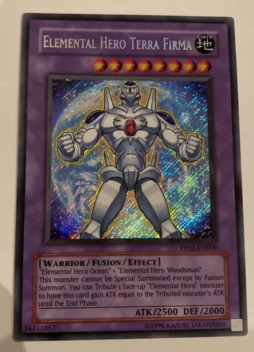 Elemental Hero Terra Firma - Secret Rare - Yugioh!