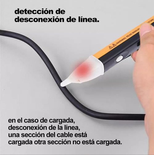 Lápiz Detector De Voltaje Probador De Corriente 90-1000v Ac