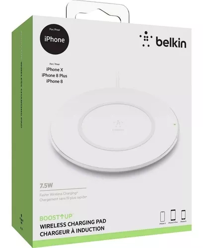 Belkin Cargador Rapido Wireless Boostup Qi Para iPhone