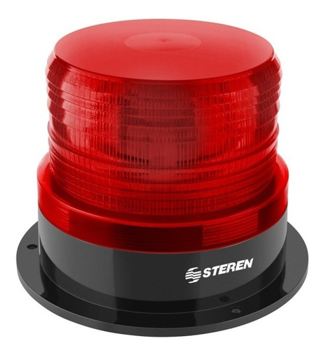 Luz Roja Estrobo Alarmas 9.5x12.8cm 250 Destellos Steren