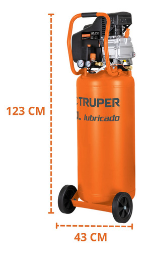 Compresora De Aire 80 L, 3-1/2 Hp, Kit Pistolas Truper