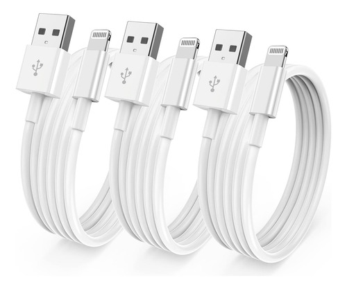 Cionum - Paquete De 3 Cargadores De iPhone, Cable Usb De Car