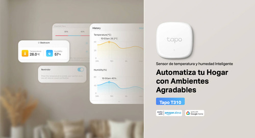 Sensor De Temperatura & Humedad Tapo T310 Matter Homekit
