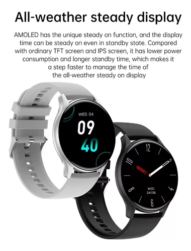 Reloj Inteligente Smartwatch Smartek Sw-hk8pm, Pantalla Amoled, Con Brújula  Y Llamadas Bt