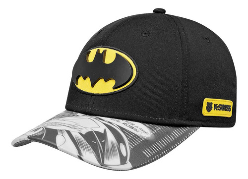 Gorra Unisex K-swiss Cbm4cneg Batman Negro Amari 118-913 T3