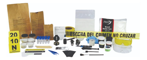 Kit Criminalistica Semi Profesional 