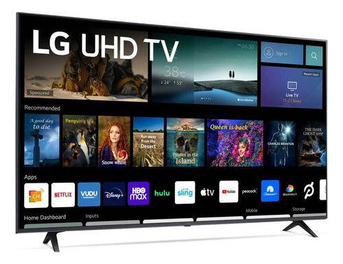 Pantalla LG 65 Pulgadas Ut7550 4k Uhd Smart Tv Webos - Excelente (Reacondicionado)