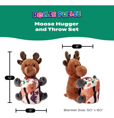 Juego De Almohada Abrazadora De Personaje Rollee Pollee Y De