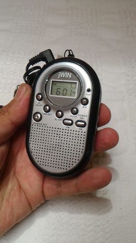 Mini Radio Digital Am Fm Jwin Usado 