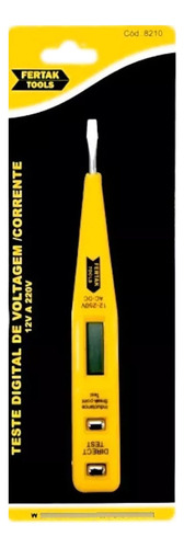 Teste Digital De Voltagem Corrente 12v A 250v Profissional