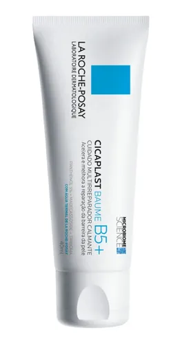 Creme Calmante Multirreparador para Pele Sensível, Seca ou Irritada com Pantenol B5, Madecassoside e Ação Restauradora da Barreira Cutânea sem Perfume Cicaplast Baume B5 La Roche-Posay 40ml