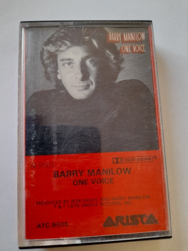 Cassette De Barry Manilow One Voice  (1560