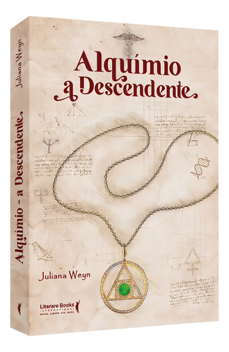 Alquímio: A descendente, de Weyn, Juliana. Editorial Literare Books International Ltda, capa mole em português, 2022