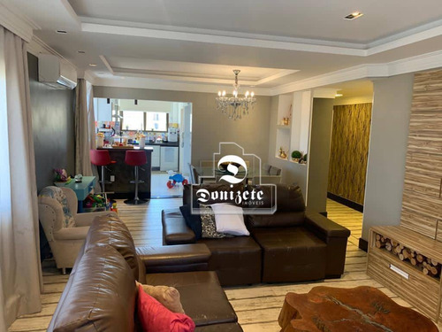 Cobertura Com 4 Dormitórios À Venda, 370 M² Por R$ 2.750.000,10 - Vila Bastos - Santo André/sp - Co11700