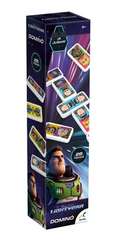 Juego Domino Buzz Lightyear 28 Piezas 