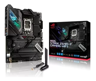 Placa-mãe Asus Rog Strix Z690-f Gaming Wifi Intel 1700 Ddr5