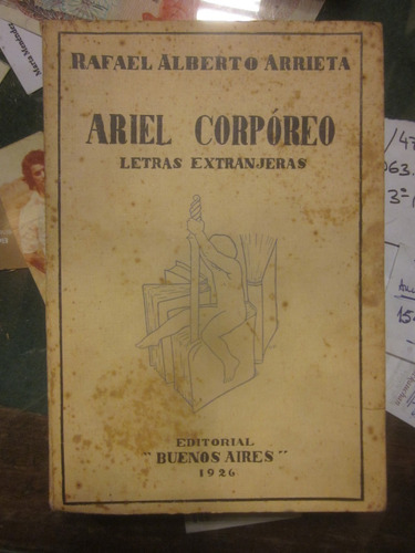 R. A. Arrieta. Ariel Corpóreo Letras Extranjeras