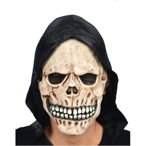 Mascara La Muerte. Esqueleto Latex Chirimbolos