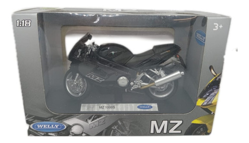 Moto Colección Mz 1000 S Welly Escala 1:18 