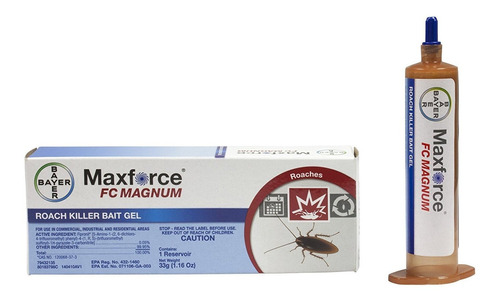 2 Tubos De Maxforce Fc Magnum Cockroach Alem Án, Bañ;o De Ge